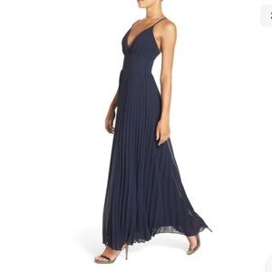 Lulu's Navy Maxi Dress